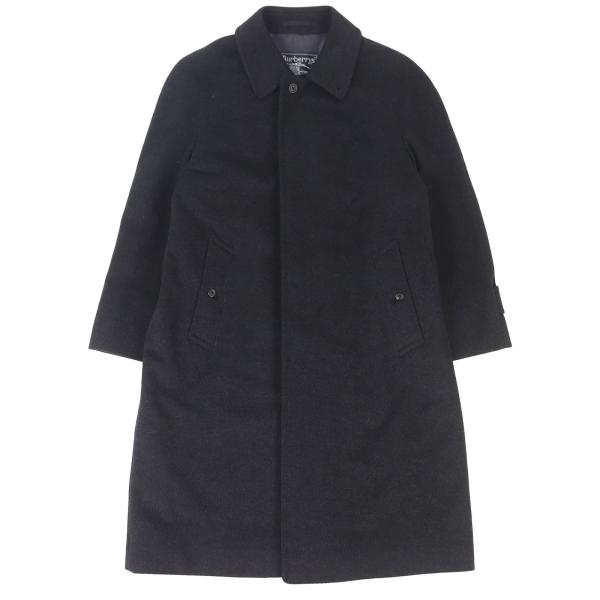 美品△Burberrys バーバリー ヴィンテージ カシミヤ ウール ロング