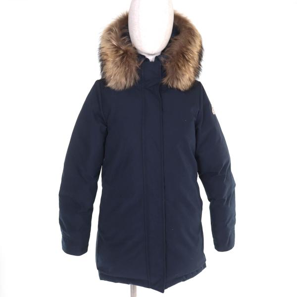 Pyrenex（ピレネックス） 美品△Pyrenex BORDEAUX FUR ボルドー ロゴ