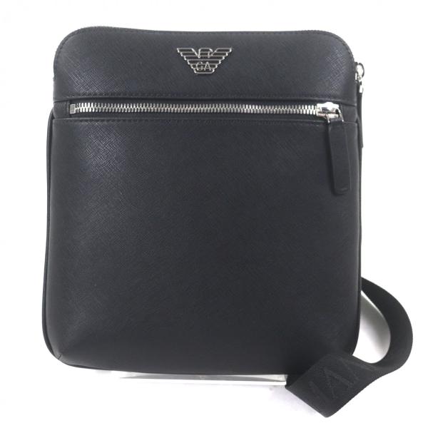 EMPORIO ARMANI 未使用品▽EMPORIO エンポリオ アルマーニ レザー