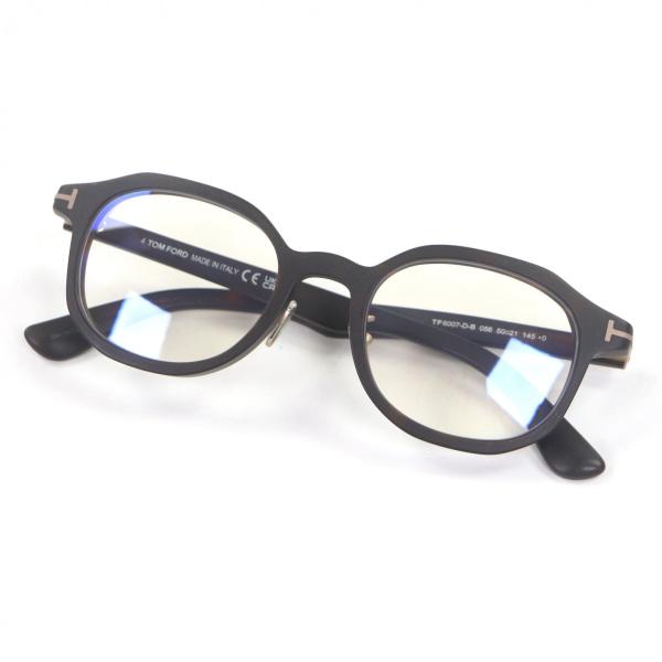 未使用品□TOM FORD トムフォード TF6007-D-B ブルーライトカット