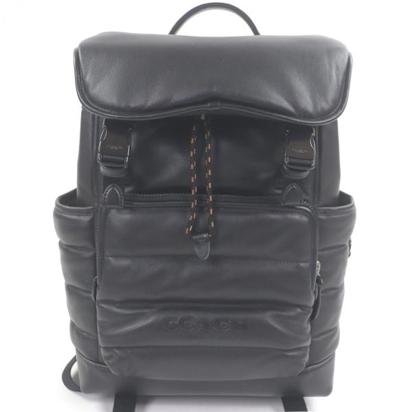 極美品✨コーチ　レザー リュック　バックパック　ナイロン　レザー F24676 COACH（コーチ） 極美品□COACH C6614 リーグ フラップ バックパック