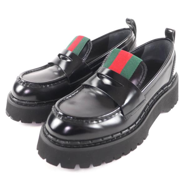 GUCCI（グッチ） 極美品☆GUCCI 806399 レザー シェリーライン