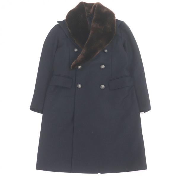 極美品□TAGLIATORE タリアトーレ C-PLMOB FUR COLL エコファー ダブル