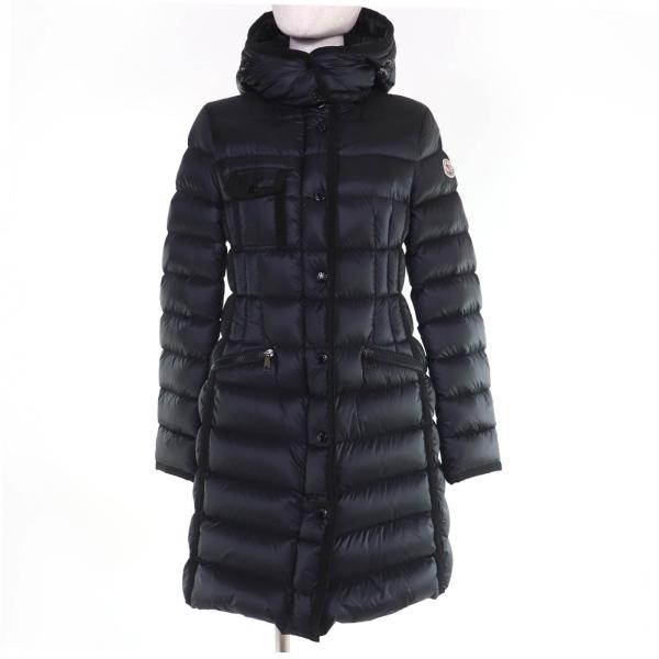 モンクレール　HERMINE エルミンヌ　ブラック　サイズ1 DISTタグ MONCLER（モンクレール） 極美品☆MONCLER HERMINE エルミンヌ ロゴ