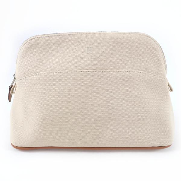 HERMES（エルメス） 良品☆HERMES ボリードポーチ コットン100