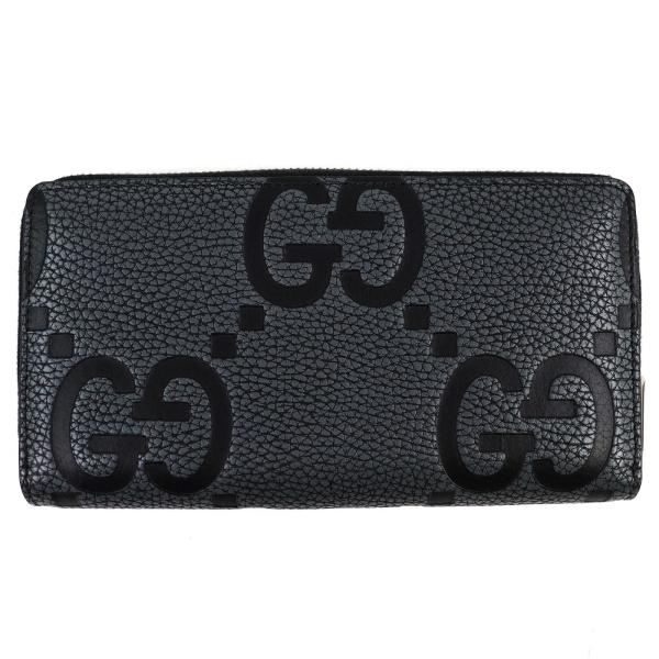 GUCCI（グッチ） 極美品△GUCCI 739484 マキシGGジップアラウンド