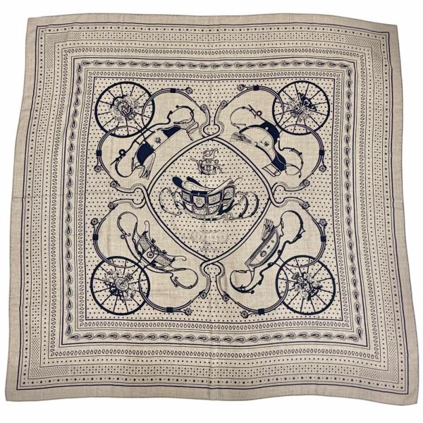 HERMES（エルメス） 極美△HERMES 22AW Springs Bandana スプリングス