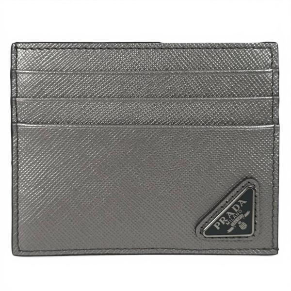 【極美品】PRADA サフィアーノレザー トライアングル ペンケース 三角ロゴ PRADA（プラダ） 極美品△PRADA 1MC223 サフィアーノレザー 三角