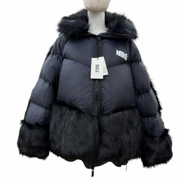極美品☆NIKE Sacai ナイキ サカイ CT3267-010 WOMENS PARKA フェイク