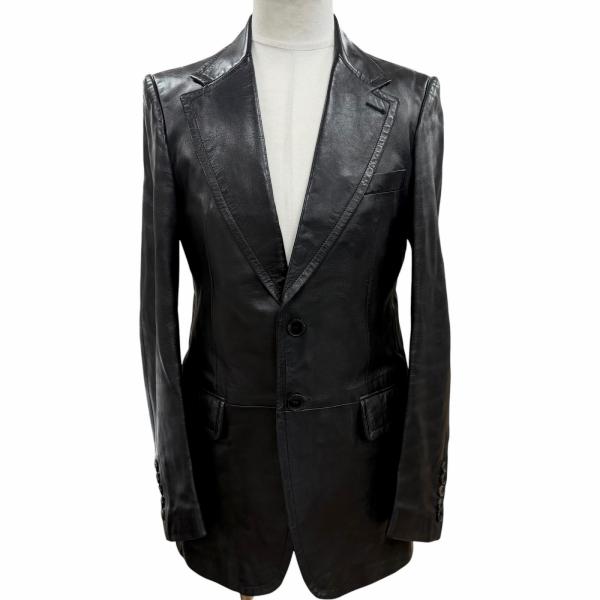 GUCCI（グッチ） 良品▽GUCCI ヴィンテージ 156269 羊革 ラムレザー