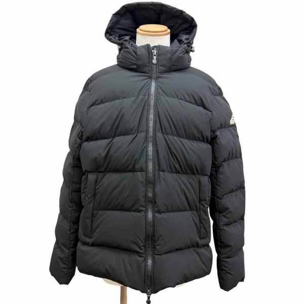 未使用品□Pyrenex ピレネックス SPOUTNIC MINI RIPSTOP ロゴワッペン フーデッド ダウンジャケット ブラック XL メンズオススメ◎ Pyrenex（ピレネックス） 未使用品□Pyrenex SPOUTNIC MINI RIPSTOP