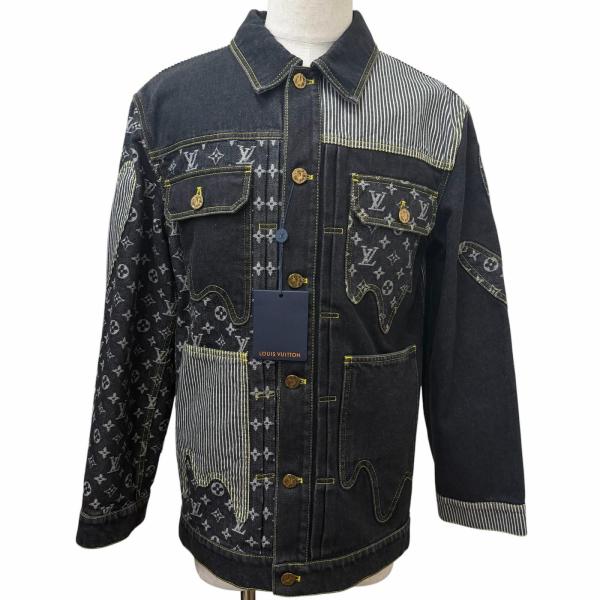 LOUIS VUITTON NIGO ルイヴィトン デニムジャケット 44 未使用品□LOUIS VUITTON NIGO ルイヴィトン ニゴー 2022年SS