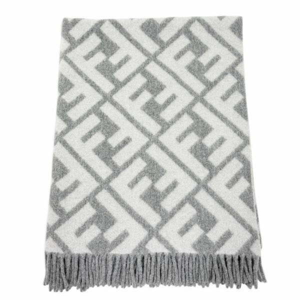 FENDI（フェンディ） 美品△FENDI 7AC234 アルパカ ウール混 FFロゴ総