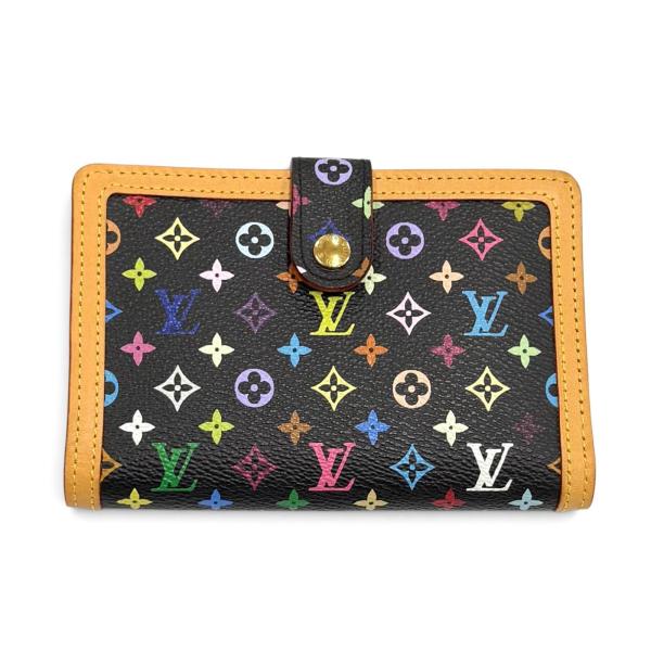 モノグラム　マルチカラー　ポルトモネ　ヴィエノワ　がま口　折り財布 M92988 LOUIS VUITTON（ルイ・ヴィトン） 極美品☆LOUIS VUITTON M92988