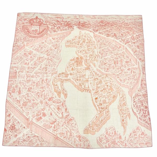 エルメス　ヌーベル・シテ・カヴァリエール　カシミヤシルク 140 新品未使用 HERMES（エルメス） 未使用△HERMES ヌーベル シテ カヴァリエール