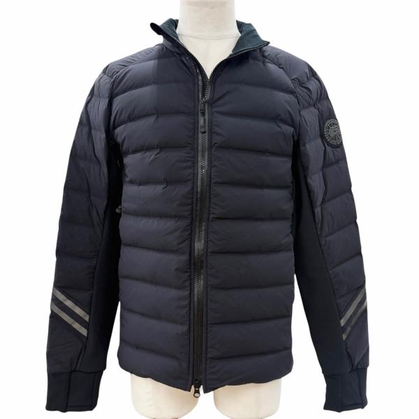 美品▼  カナダグース 2735MB ブラックレーベル HYBRIDGE CW BOMBER ハイブリッジクルーボンバー ダウンジャケット XS 正規品 CANADA GOOSE（カナダグース） 美品▽CANADA GOOSE 2735MB ブラック
