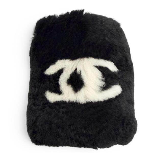 CHANEL（シャネル） 極美品△CHANEL ココマーク ラパン ファー リスト