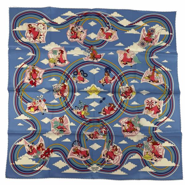 HERMES（エルメス） 未使用品☆HERMES カレ70 Carres Volants 空飛ぶ