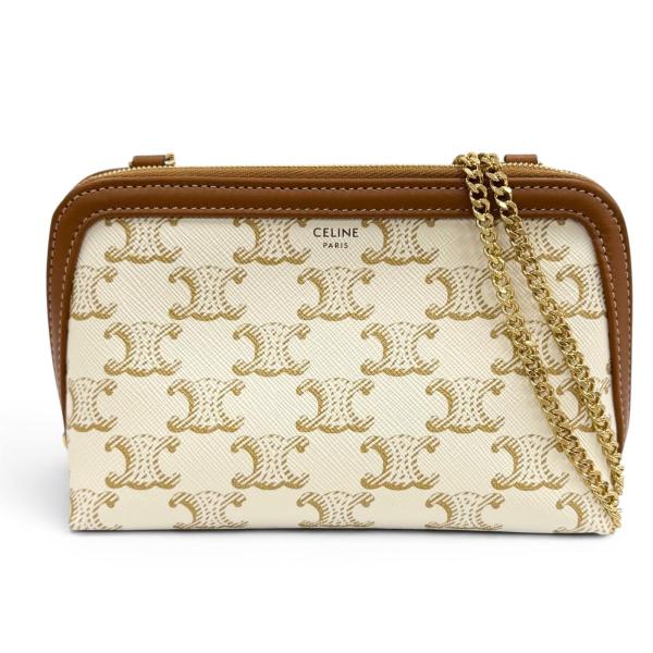CELINE（セリーヌ） 極美品☆CELINE トリオンフキャンバス ロゴ入り