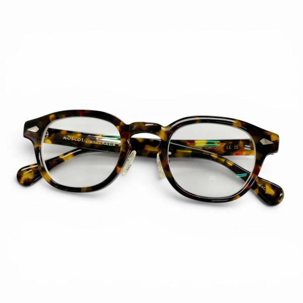極美品△MOSCOT モスコット LEMTOSH レムトッシュ ウェリントン ベッコウ柄 メガネ 眼鏡 アイウェア ハバナ ブラウン 46□24-145 度入り 極美品△MOSCOT モスコット LEMTOSH レムトッシュ ウェリントン