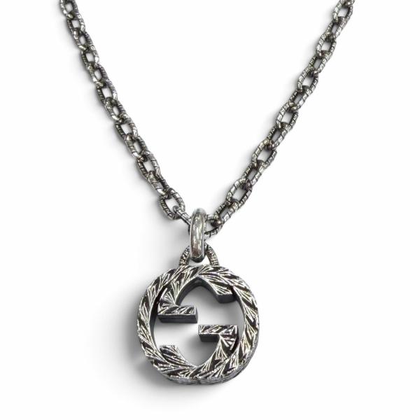 GUCCI（グッチ） 美品▽GUCCI 455307 インターロッキングG アラベスク