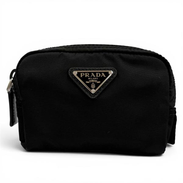 プラダ PRADA 美品 現行品 マイクロRe-nylon ポーチ 1NA339 PRADA（プラダ） 極美品☆PRADA 1ND339 マイクロ Re-Nylon ポーチ FRID