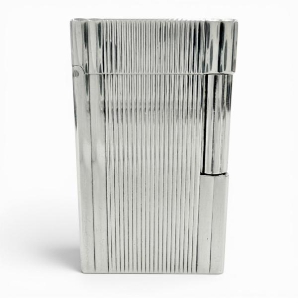 美品◇Dupont デュポン ライン1 ロング ストライプ柄 スクエア