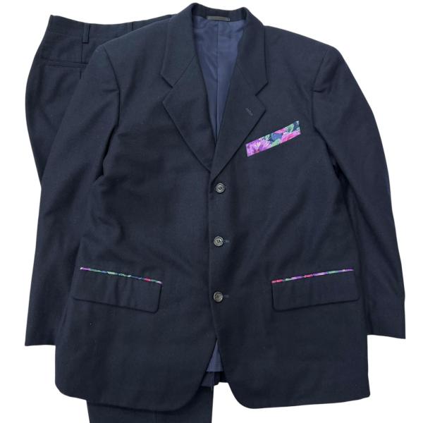 美品□COMME des GARCONS HOMME PLUS コムデギャルソンオムプリュス 88AW アーカイブ PJ-05036M 花柄 シングルスーツ M 日本製 正規品 COMME des GARCONS HOMME PLUS 美品□COMME コムデギャルソンオム