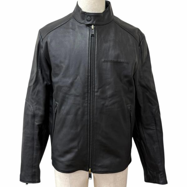 極美品□BOSS PORSCHE ボス ポルシェ Neat Ps スタンドカラー ダブル