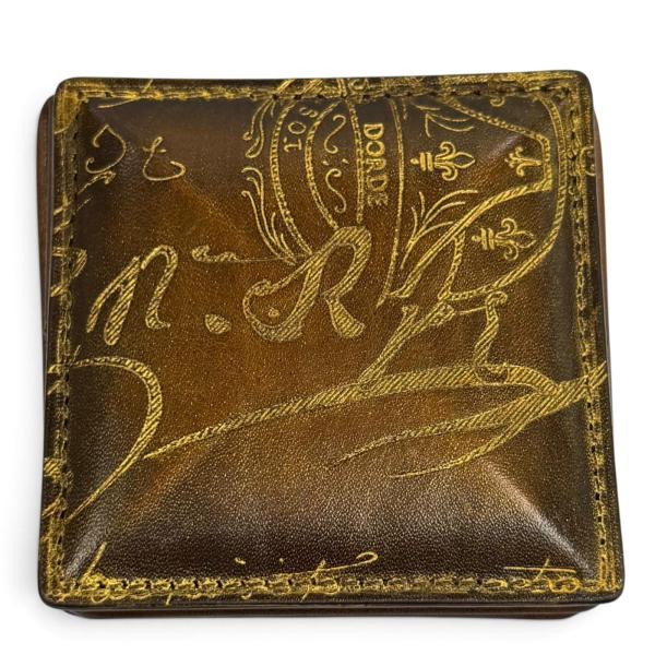 美品☆BERLUTI ベルルッティ KHAYA カヤ カリグラフィ ゴールデン