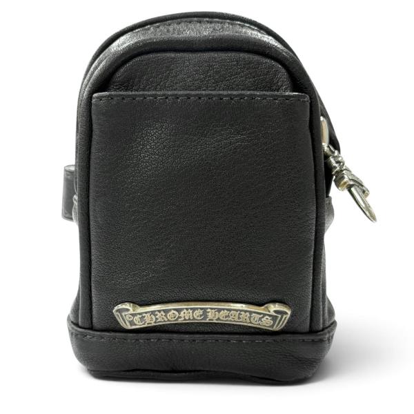 クロムハーツ レザーポーチ 5枚 革袋 ② 極美品▽CHROME HEARTS クロムハーツ WRISTHER BACK PACK バッグ