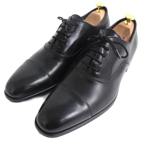 【美品】大塚製靴 OTSUKA ストレートチップ ドレスシューズ 外羽根 黒 未使用品△大塚製靴 OTSUKA オーツカ 内羽根 ストレートチップ