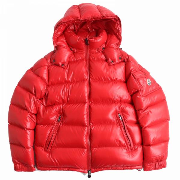 美品△国内正規品 MONCLER モンクレール MAYA マヤ ロゴワッペン付き フーデッド ダブル...