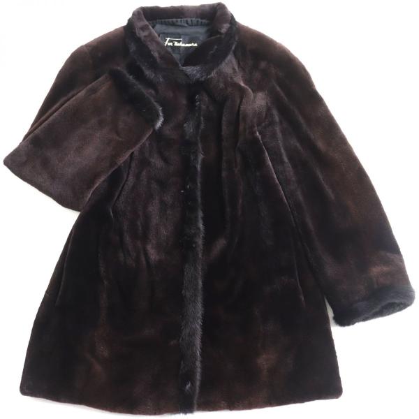 美品 ナカムラ ファーnakamura furジップミンクジャケット