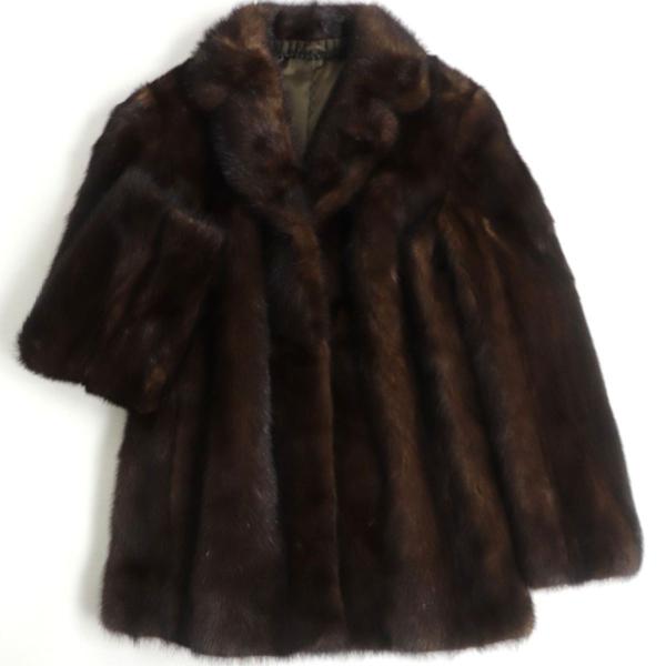 値下げ……美品……本毛皮ミンクのコート。毛並み良 楽天市場】美品▽Palody パロディ MINK ミンク 本毛皮コート ブラウン