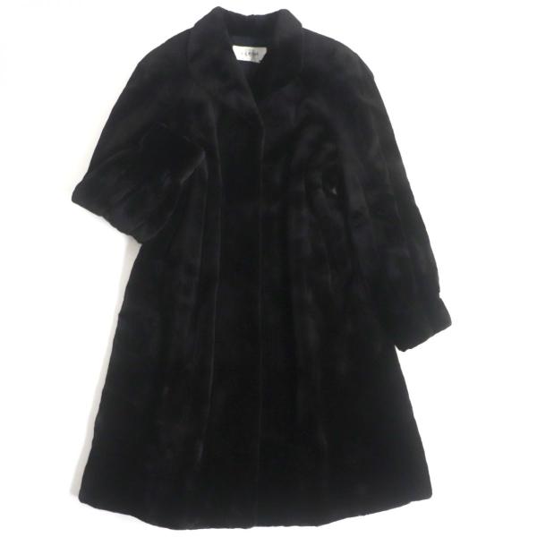 美品▽MOONBAT ムーンバット MINK シェアードミンク 本毛皮ロング 