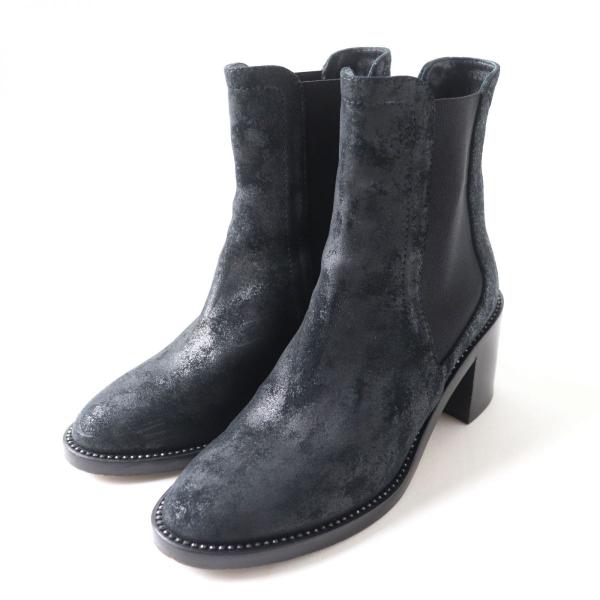 【ドンドン見直し】美品★JIMMY CHOO ジミーチュウ ラインストーン付 サイドゴア チャンキーヒール スウェードレザー ショートブーツ 36 ドンドン見直し】美品☆JIMMY CHOO ジミーチュウ ラインストーン付