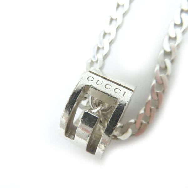 GUCCI 良品☆GUCCI グッチ Gリング SV925 喜平チェーン GUCCI 良品☆GUCCI グッチ Gリング SV925 喜平チェーン
