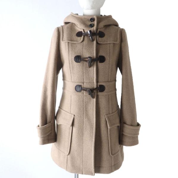 バーバリーブルーレーベル ダッフルコート  裏地 ノバチェック 総柄 美品☆正規品 BURBERRY BLUE LABEL バーバリーブルーレーベル