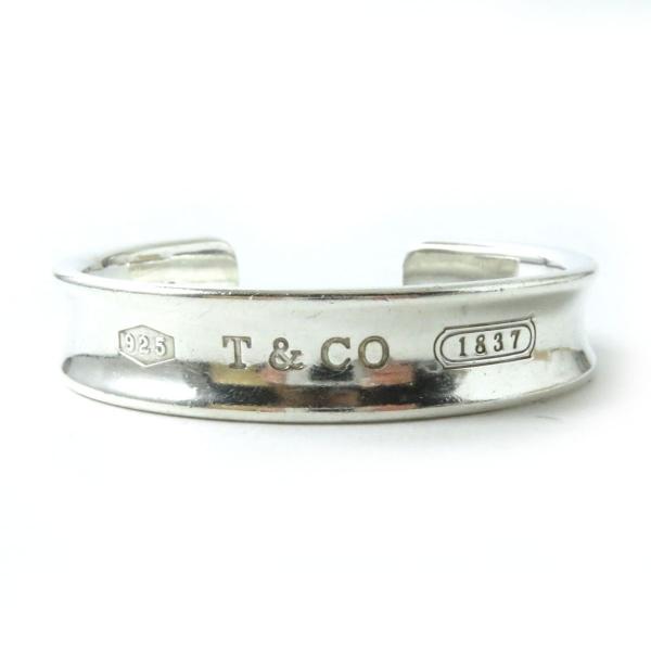 良品◎シンプル Tiffany＆Co. ティファニー 1837 ナロー バングル 