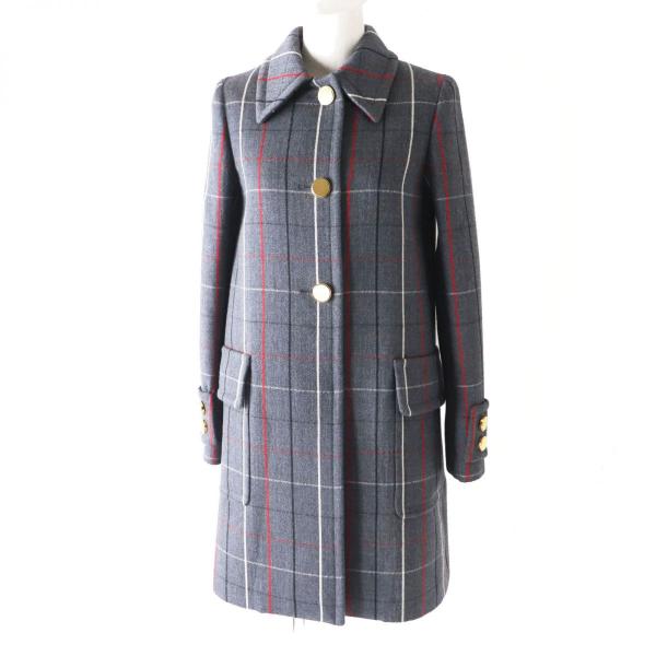 極美品◎正規品 イタリア製 MIUMIU ミュウミュウ MS1455 レディース 金 