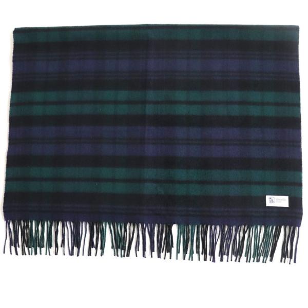 極美品 ジョンストンズ カシミヤ100％ 中判ストール グリーン 国内正規品 Johnstons of Elgin マフラー ストール 「Johnstons」 100