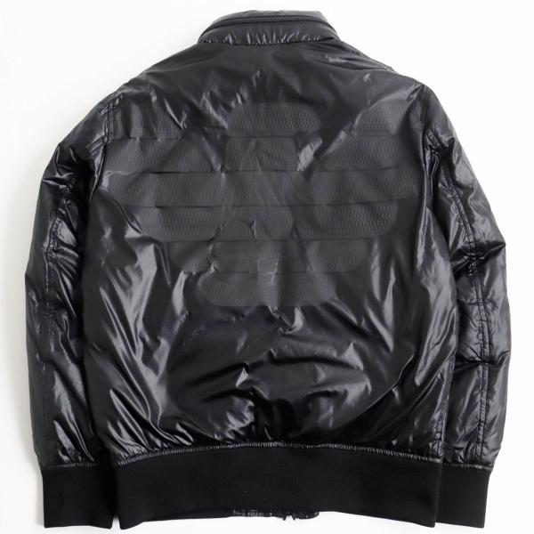 新品タグ付き エンポリオアルマーニ ジャケット 黒 M ARMANI 極美品○2019年製 黒タグ EMPORIO エンポリオアルマーニ