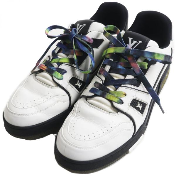 良品○2021年製 LOUIS VUITTON ルイヴィトン LVトレイナーライン LV