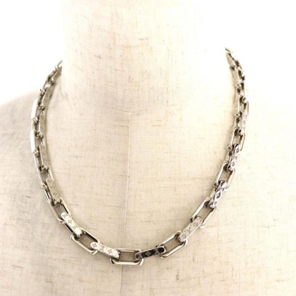 極美品 年製 ルイヴィトン M コリエ チェーン モノグラム ネックレス シルバー イタリア製 箱 保存袋付き メンズ Buyee Buyee บร การต วกลางจากญ ป น ซ อจากประเทศญ ป น