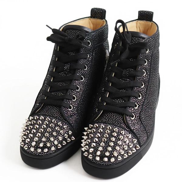 クリスチャンルブタン Christian Louboutin 極美品○クリスチャンルブタン LOU SPIKES