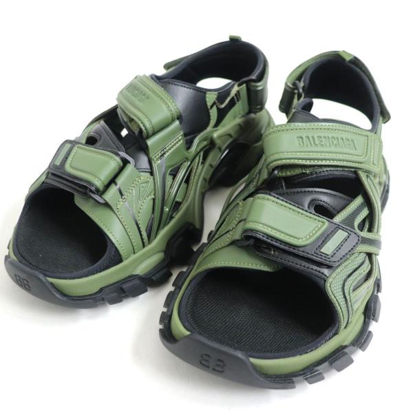 【値引き不可】BALENCIAGA ストラップ サンダル 41 カーキ brand-td-store_t08-st20518-02783