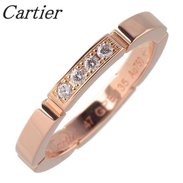 Cartier（カルティエ） ダイヤ リング マイヨン パンテール #47 4PD
