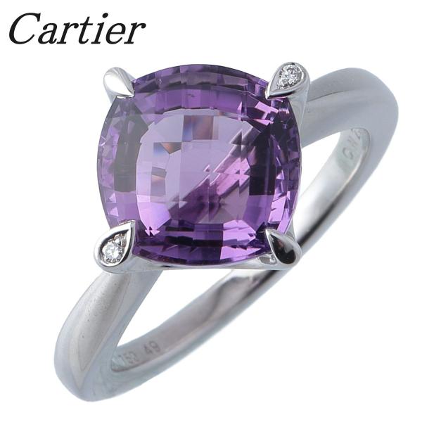 Cartier（カルティエ） アメジスト ダイヤ リング インド ミステ 
