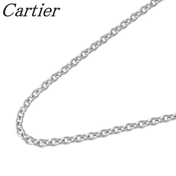 Cartier（カルティエ） フォルサチェーン ネックレス 42cm 750WG 新品